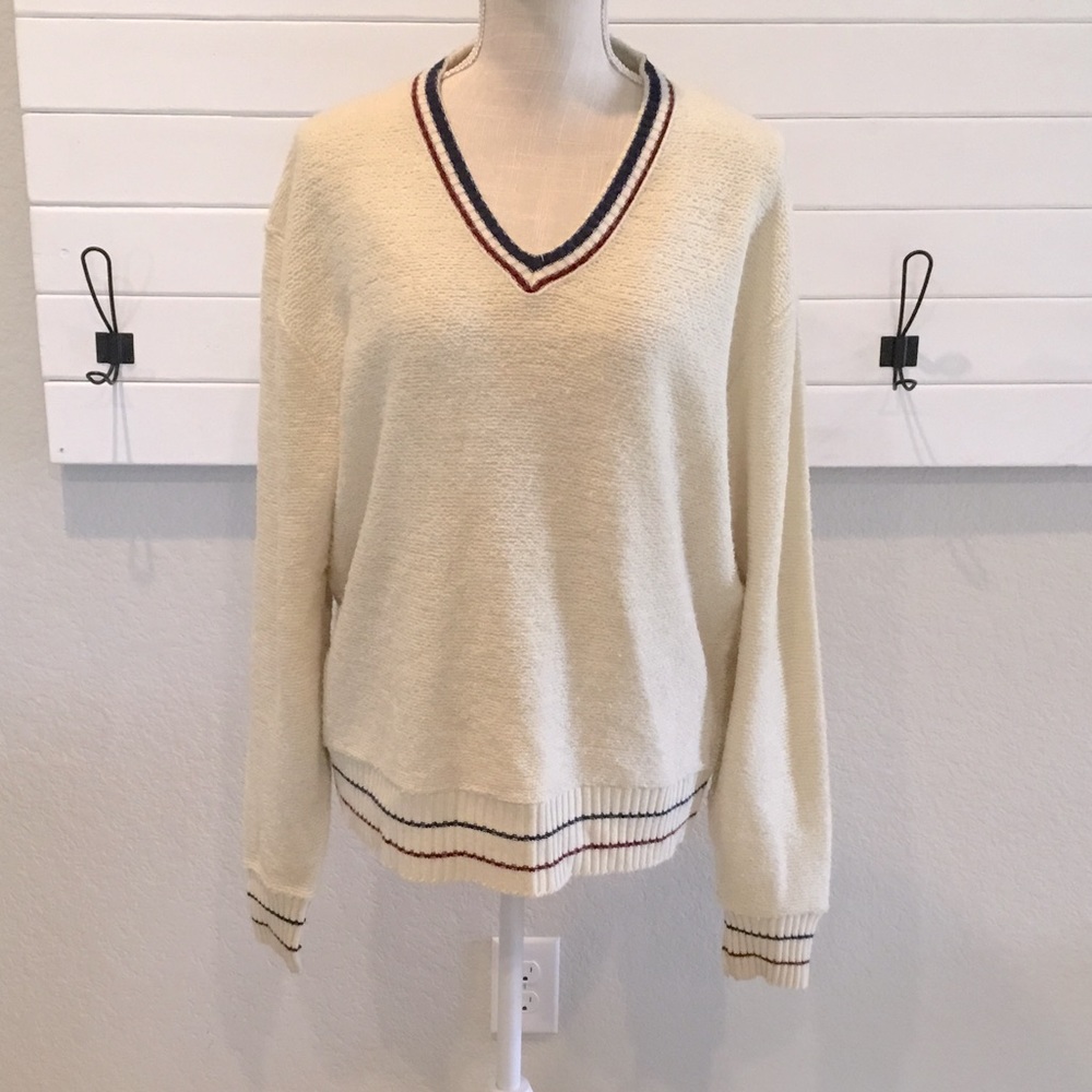 Vintage Expressions V-neck Sweater